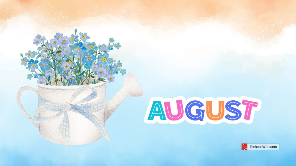 August desktop wallpaper