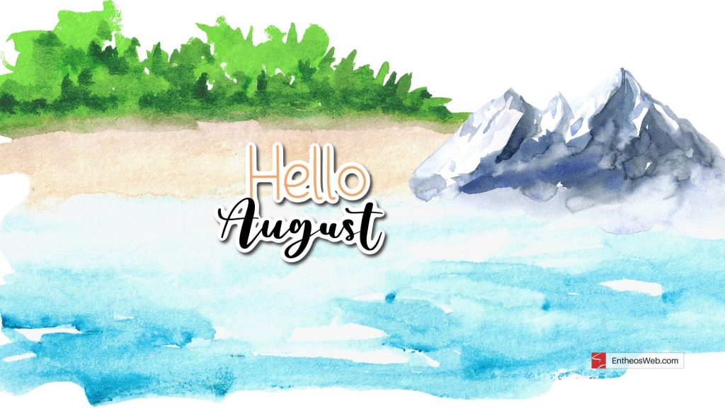 August desktop wallpaper