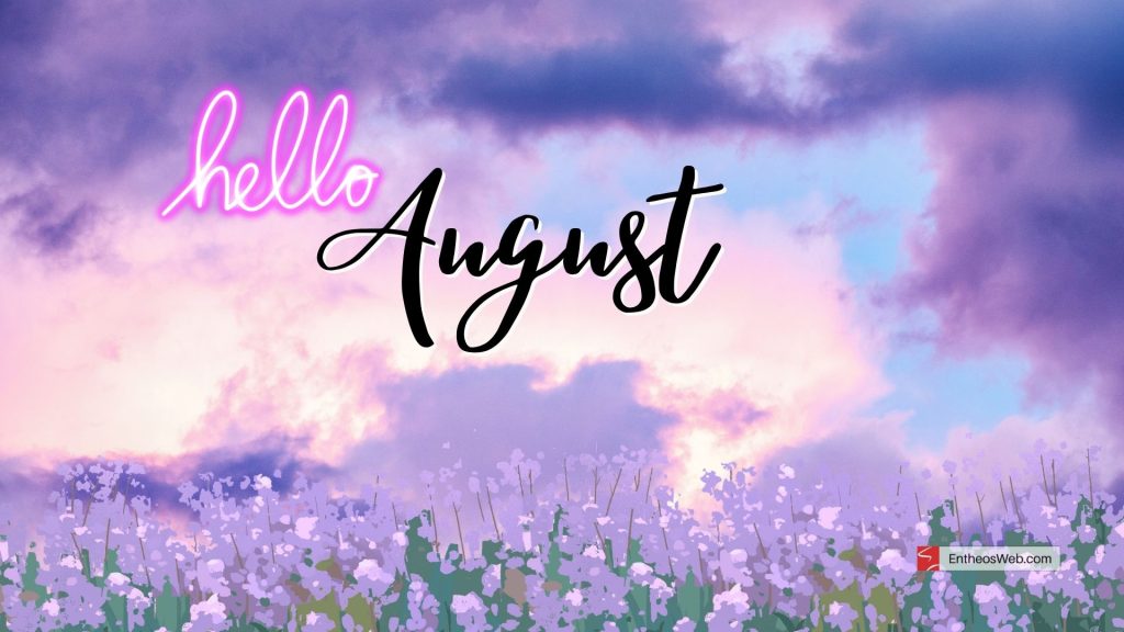 August desktop wallpaper
