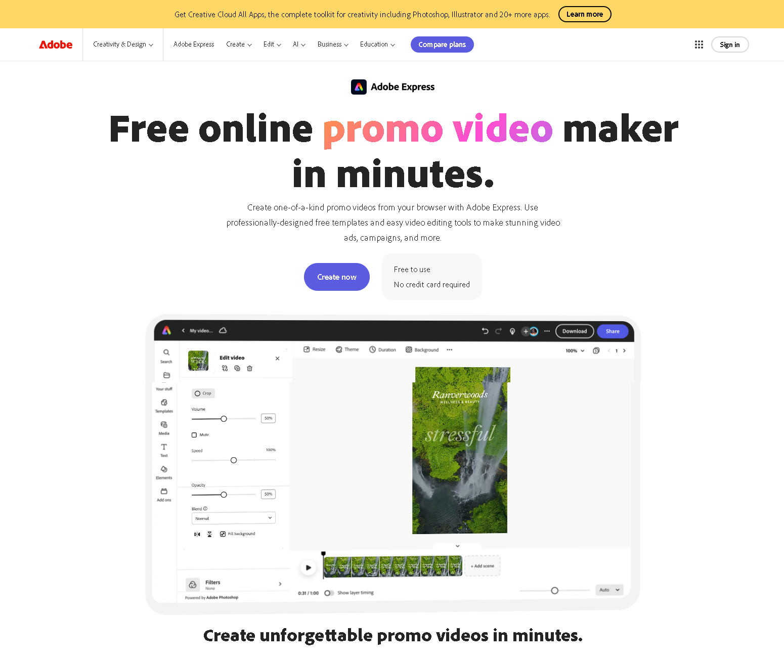 Adobe express