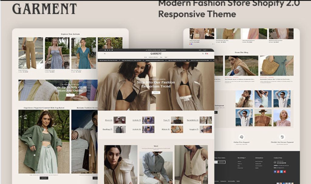 Premium Shopify Themes for Clothing Brands | EntheosWeb