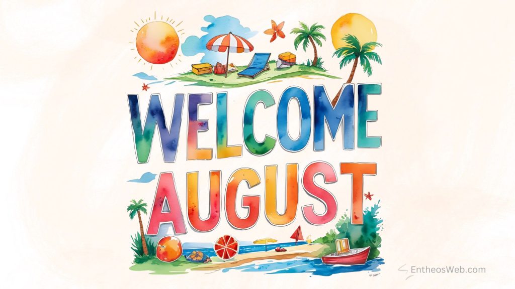 Welcome august summer