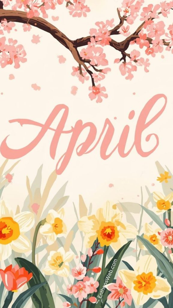 April phone wallpaper cherry blossoms | april wallpapers | entheosweb April phone wallpaper