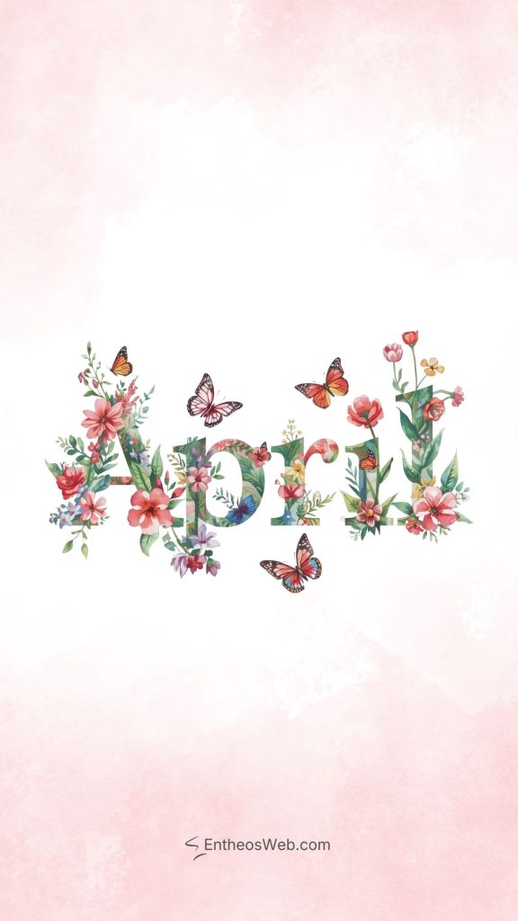 April phone wallpaper floral 2 | april wallpapers | entheosweb April phone wallpaper