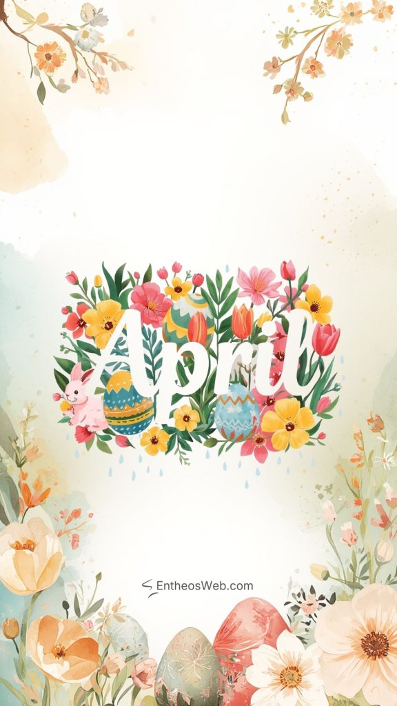 April phone wallpaper floral and easter | april wallpapers | entheosweb April phone wallpaper