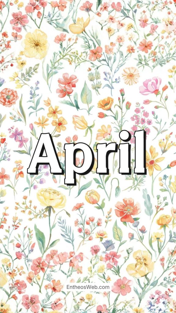 April phone wallpaper floral background | april wallpapers | entheosweb April phone wallpaper