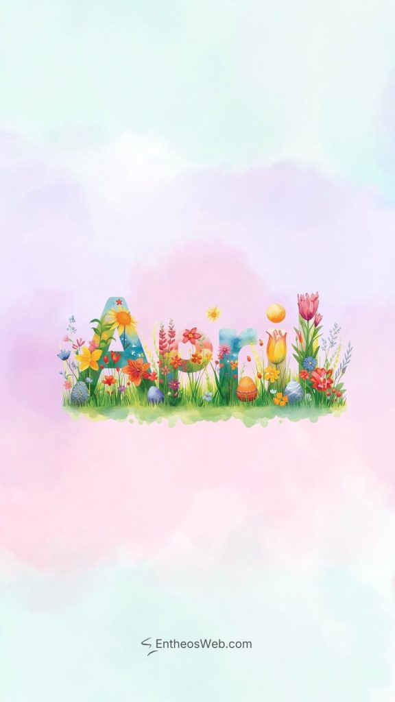 April phone wallpaper flowers and easter eggs | april wallpapers | entheosweb April phone wallpaper
