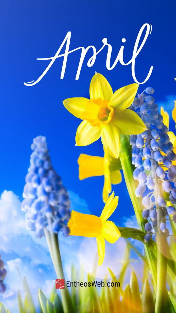 April Phone Wallpaper Backgrounds & Screensavers | EntheosWeb
