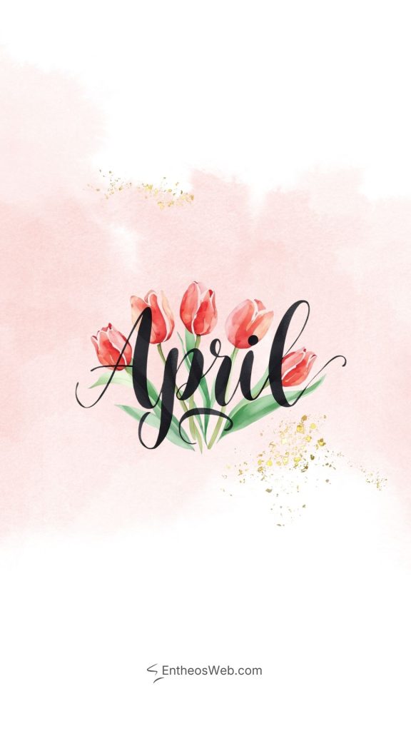 April phone wallpaper tulips 4 | april wallpapers | entheosweb April phone wallpaper