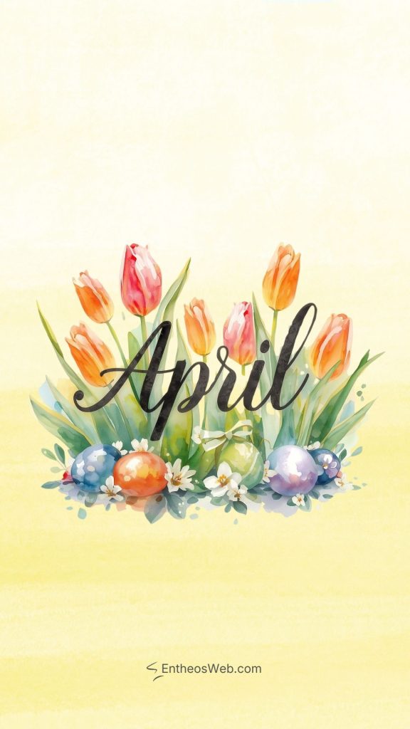 April phone wallpaper tulips and easter | april wallpapers | entheosweb April phone wallpaper