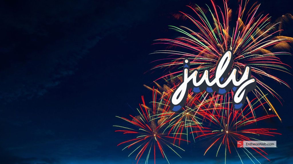 July desktop wallpaper   fireworks