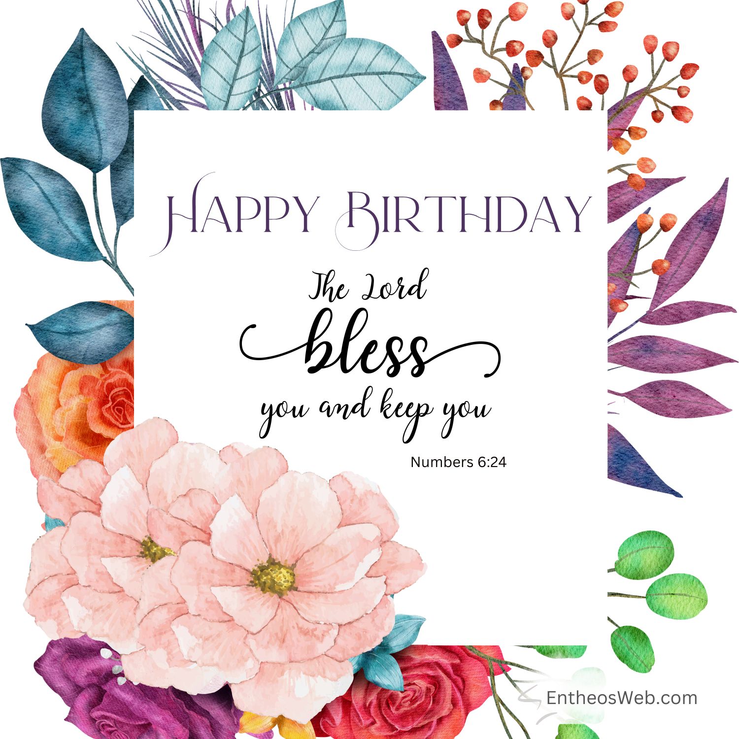 Christian Happy Birthday Wishes With Bible Verses EntheosWeb