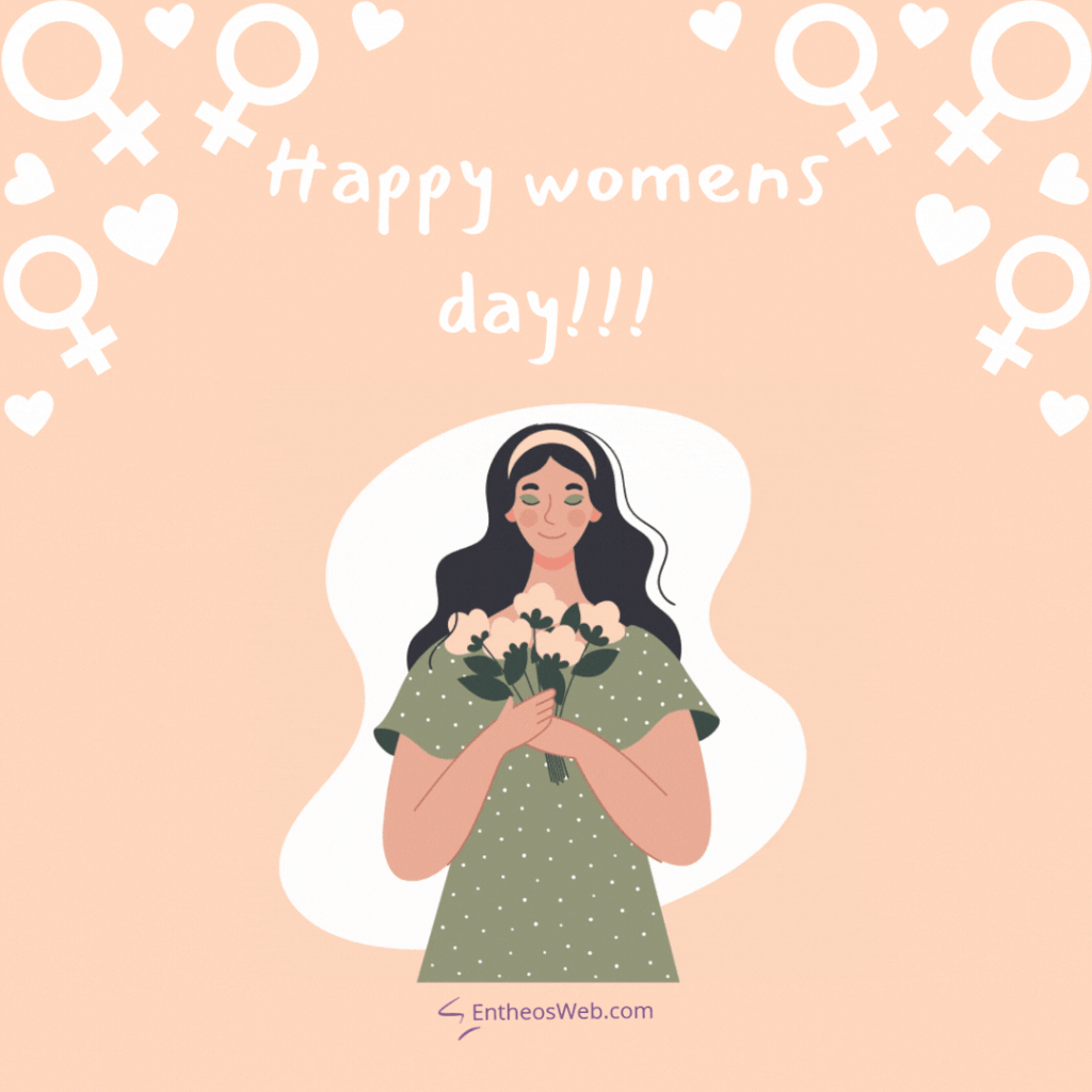 Happy women's Day Animated Gif