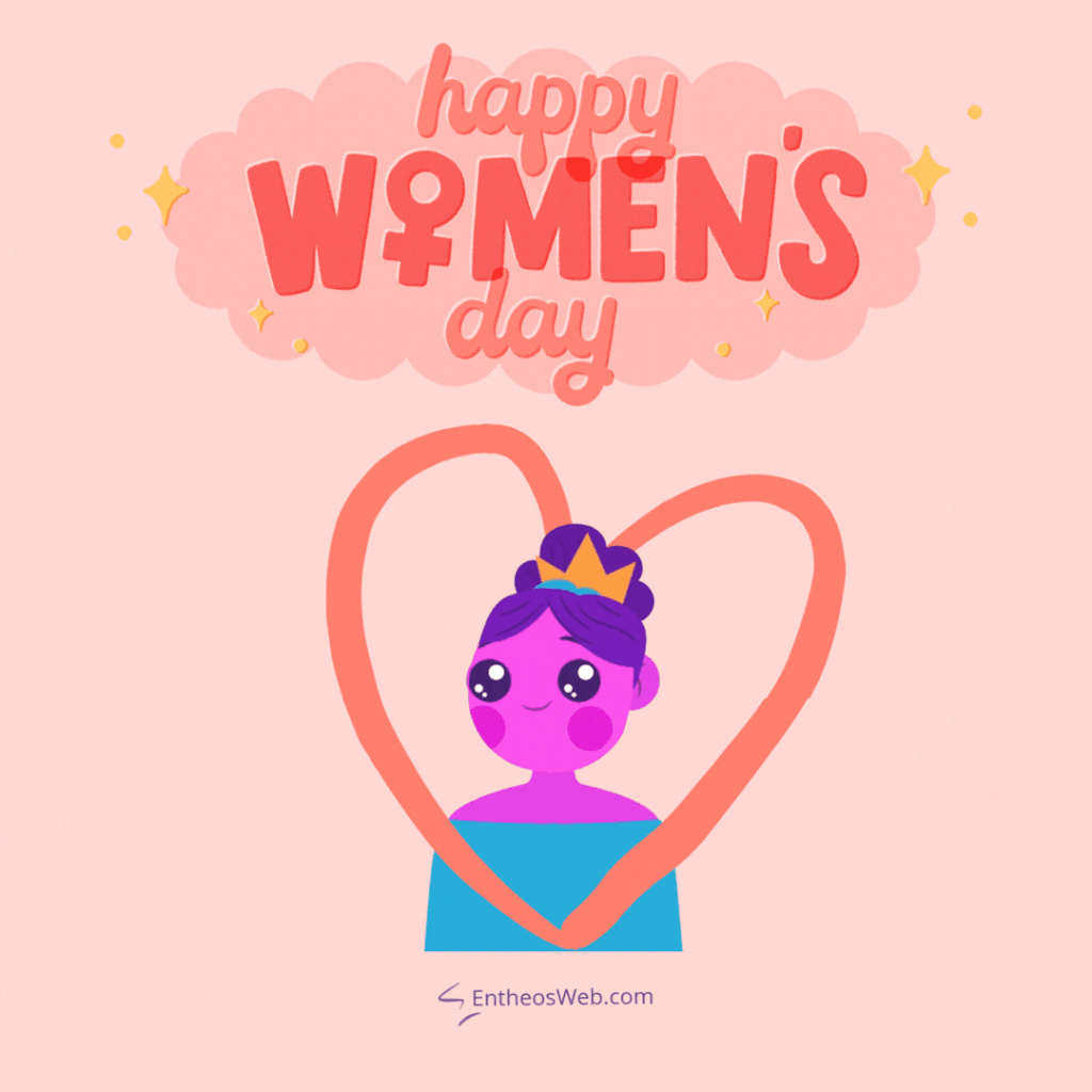 Happy women's Day Animated Gif