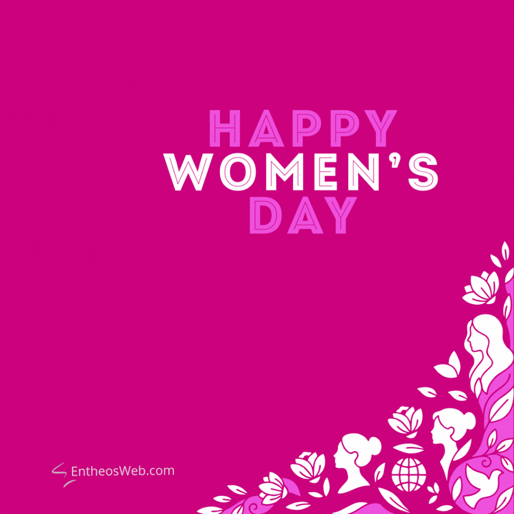 Happy women's Day Animated Gif