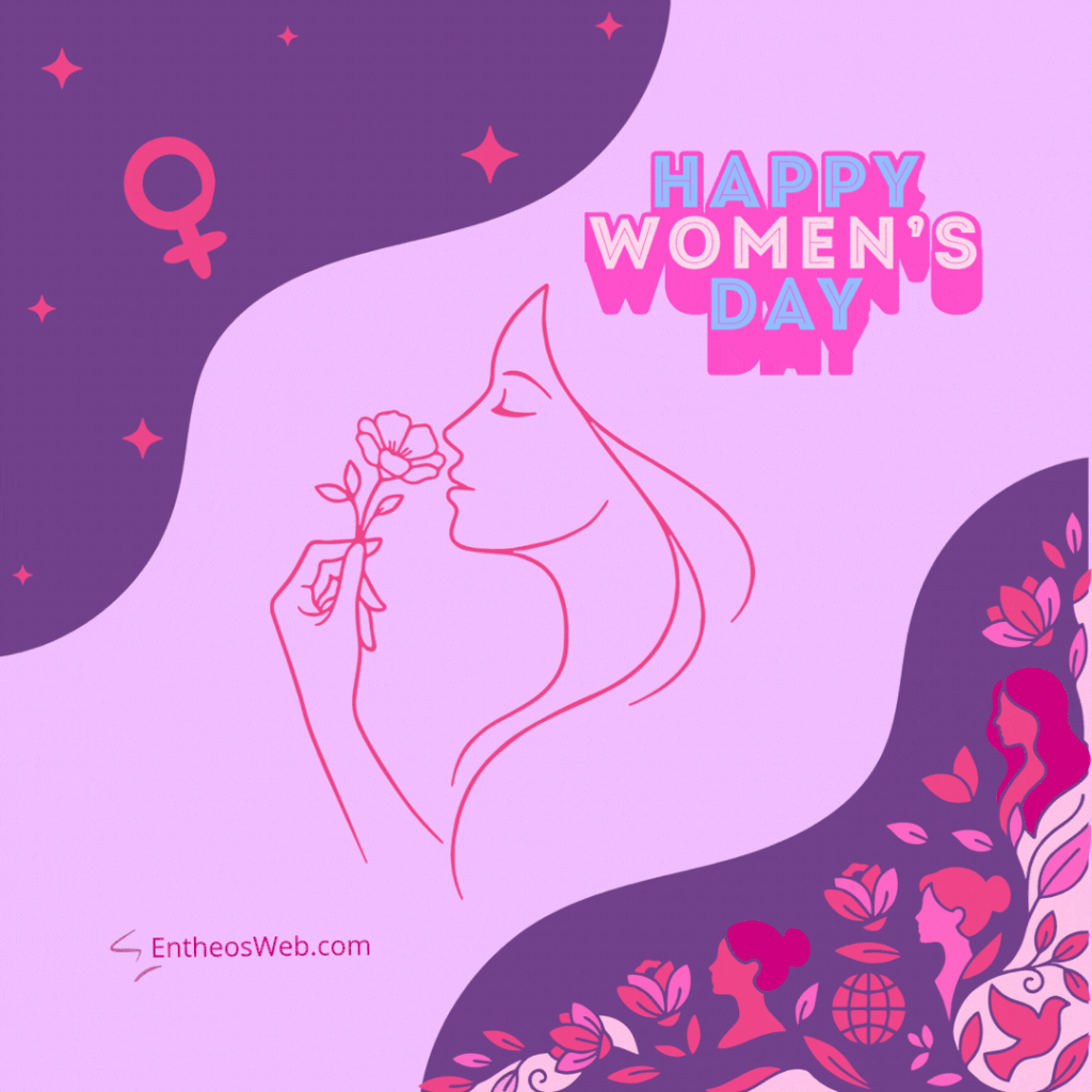 Happy women's Day Animated Gif