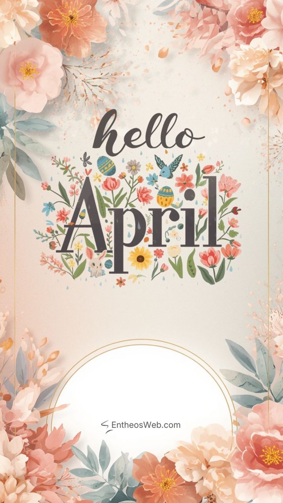 Hello april phone wallpaper spring easter | april wallpapers | entheosweb Hello april phone wallpaper spring easter