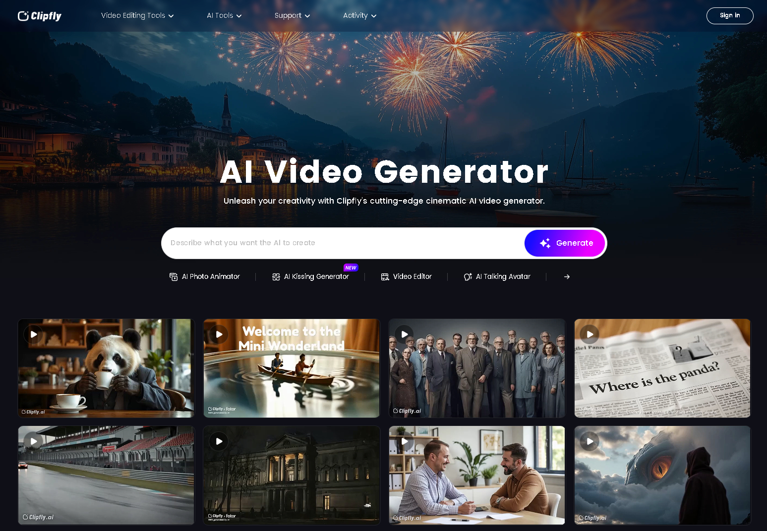 Image | Best Ai Video Generators in 2025 | Entheosweb Clipfly