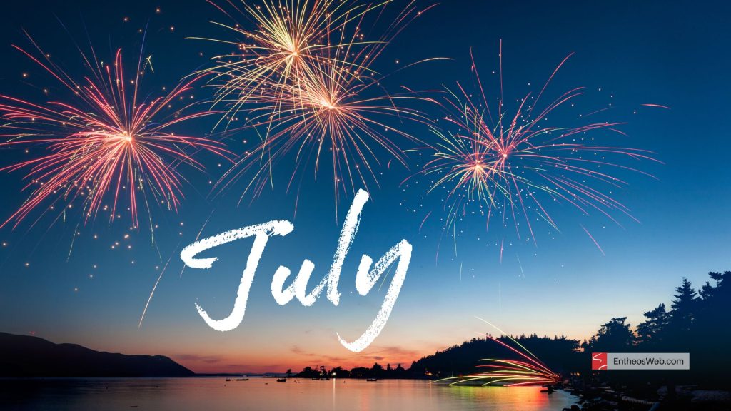 July desktop wallpaper   fireworks