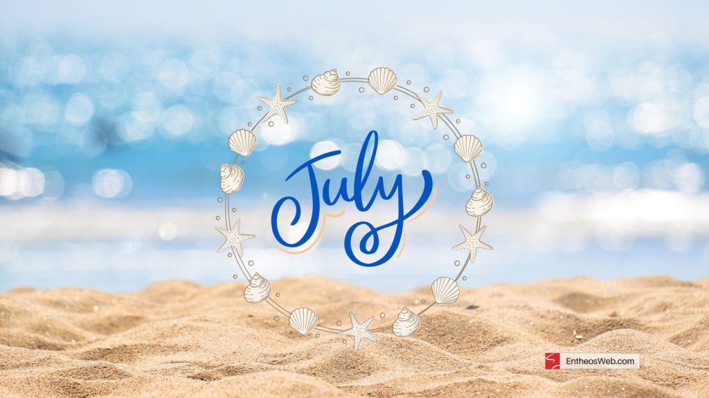 July desktop wallpaper   beach