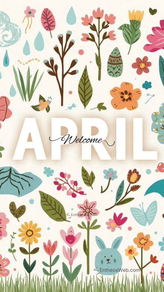 Welcome april phone wallpaper collage | april wallpapers | entheosweb Welcome april phone wallpaper collage