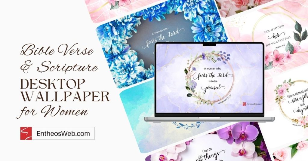 Bible verse and scripture wallpaper for women