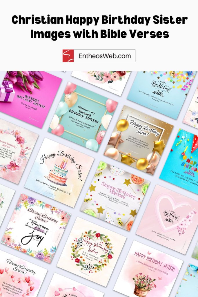 Christian happy birthday sister images with bible verses 1