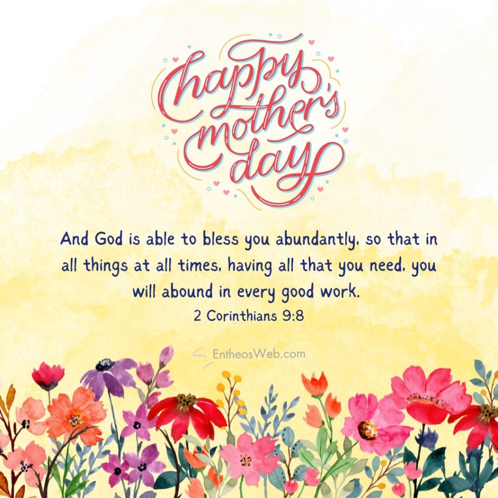 Christian Mother’s Day Images with Bible Verses » EntheosWeb