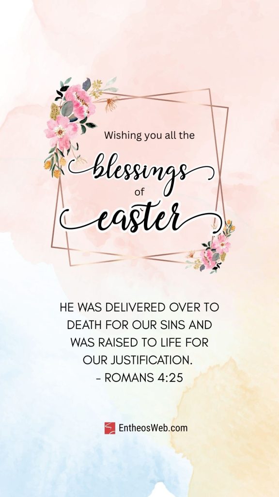 Wishing you you all the blessings of easter
