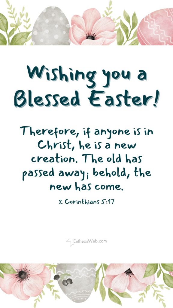 Wishing you a blessed easter