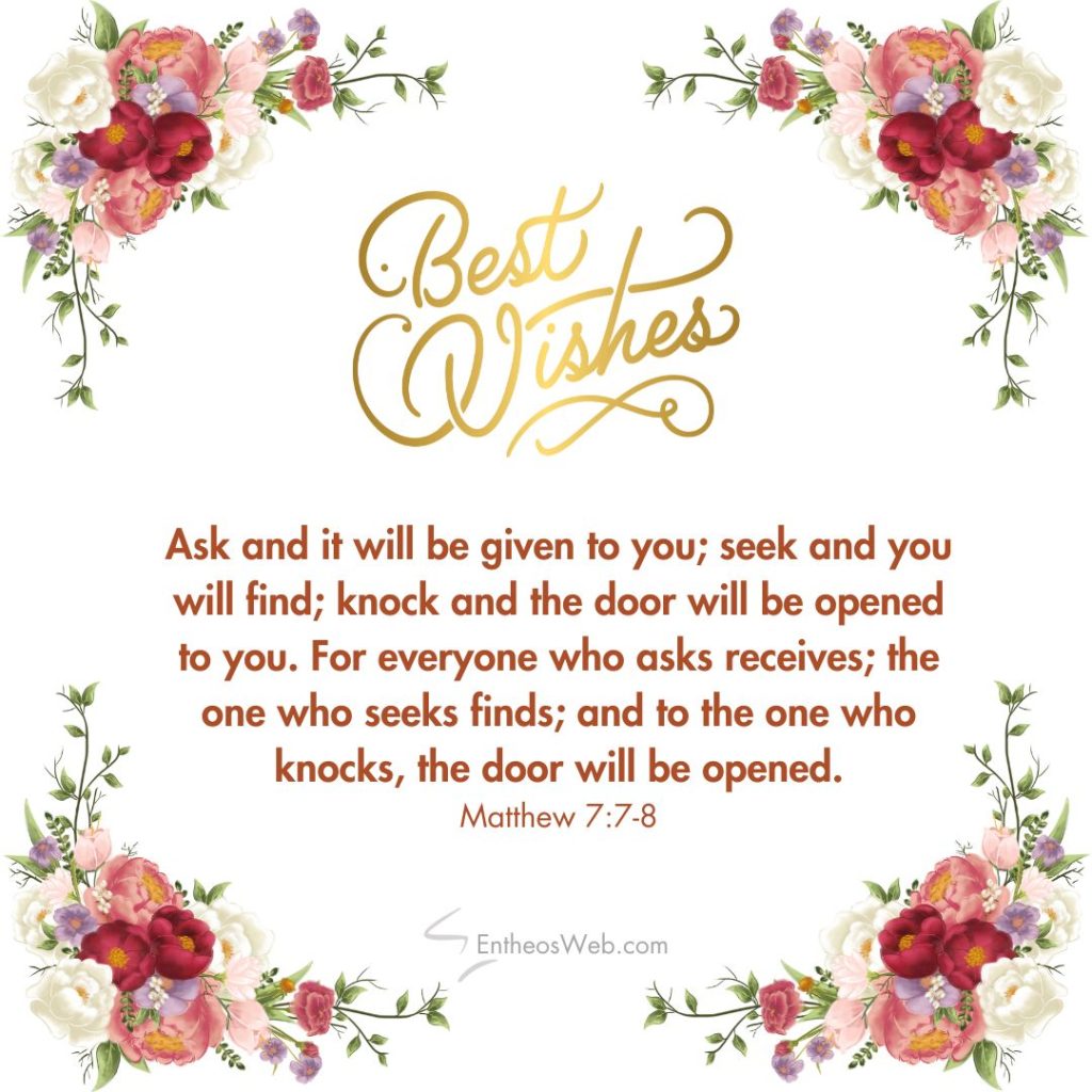 All the Best Wishes with Bible Promises | EntheosWeb