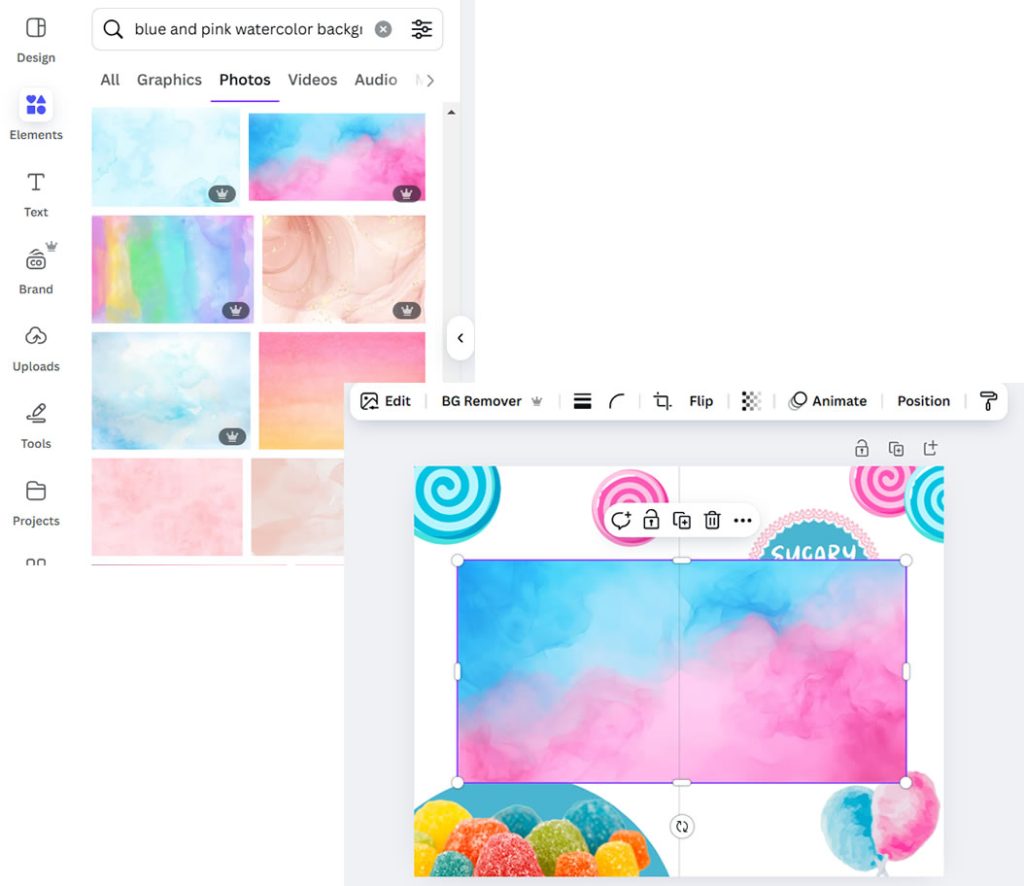 Brochure tutorial25 | Step by step Guide to Creating a Candy Brochure in Canva | Entheosweb Brochure tutorial25