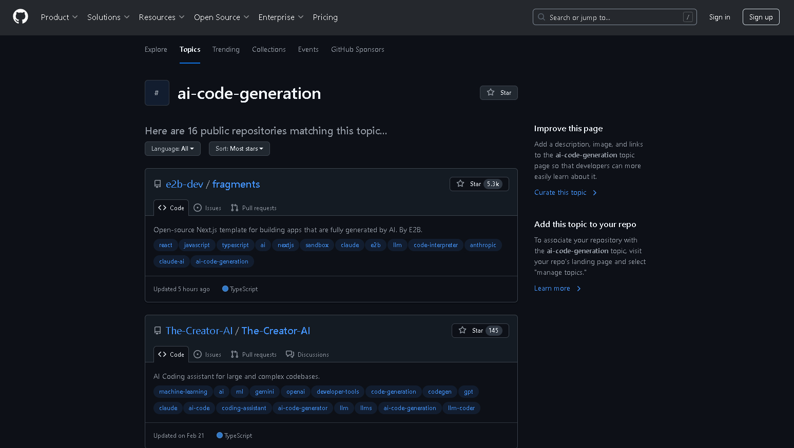 Best Free AI Code Generators | EntheosWeb
