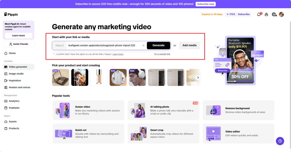 Image | 6 captivating ecommerce video ideas grow your shop | entheosweb Generate any marketing video
