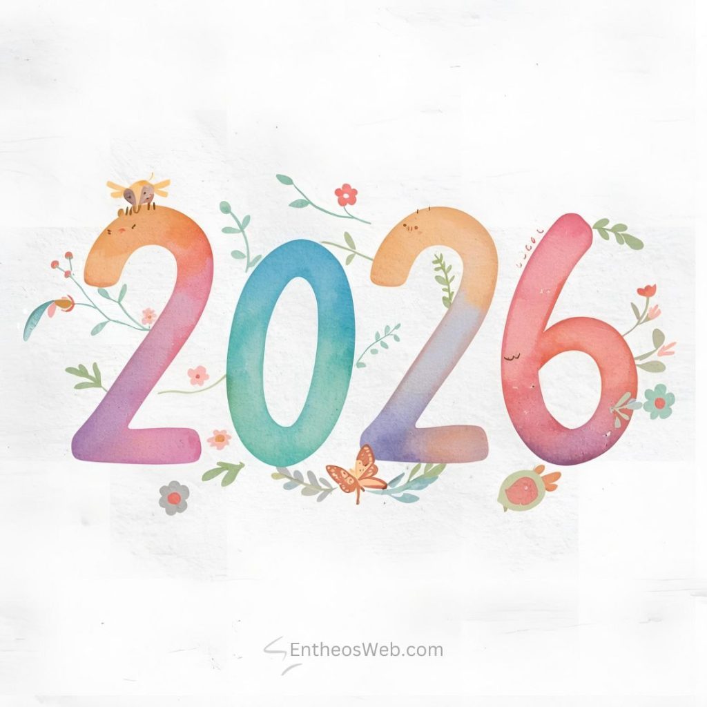 2026 Floral Watercolor | 2026 and Welcome 2026 Images | Entheosweb 2026 floral watercolor
