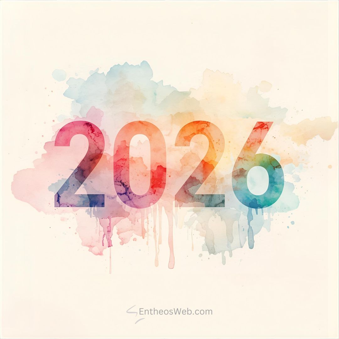 2026 Watercolor | 2026 and Welcome 2026 Images | Entheosweb 2026 watercolor