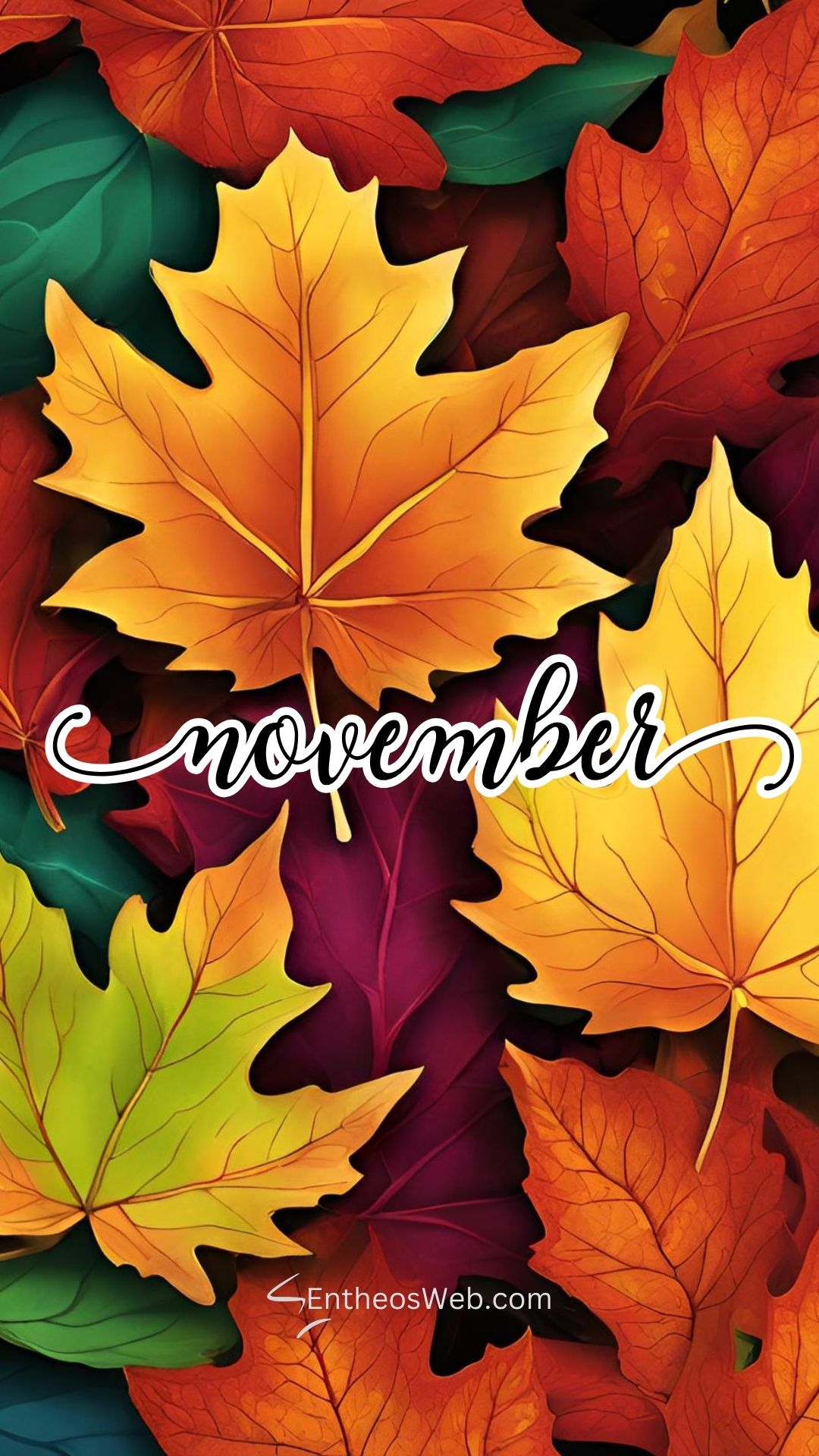 Colorful November Phone Wallpaper | November Phone Wallpapers | Entheosweb November phone wallpaper