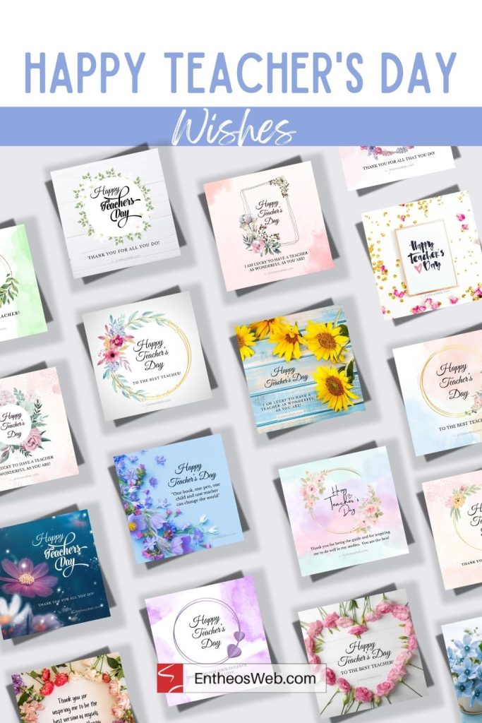 Happy teachers day wishes pinterest pin