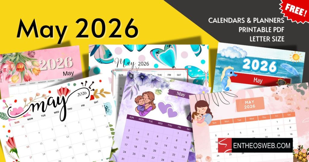 May 2026 calendars letter size printable pdf may 2026 calendars letter size printable