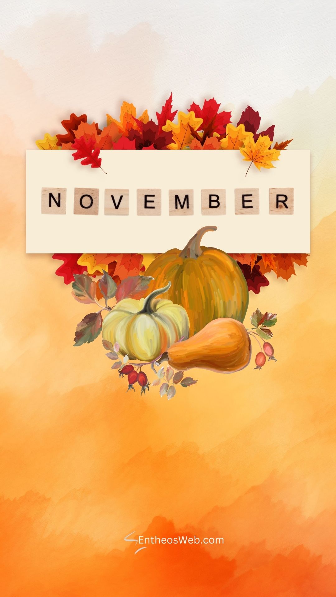 November Phone Wallpaper by Entheosweb | November Phone Wallpapers | Entheosweb November phone wallpaper