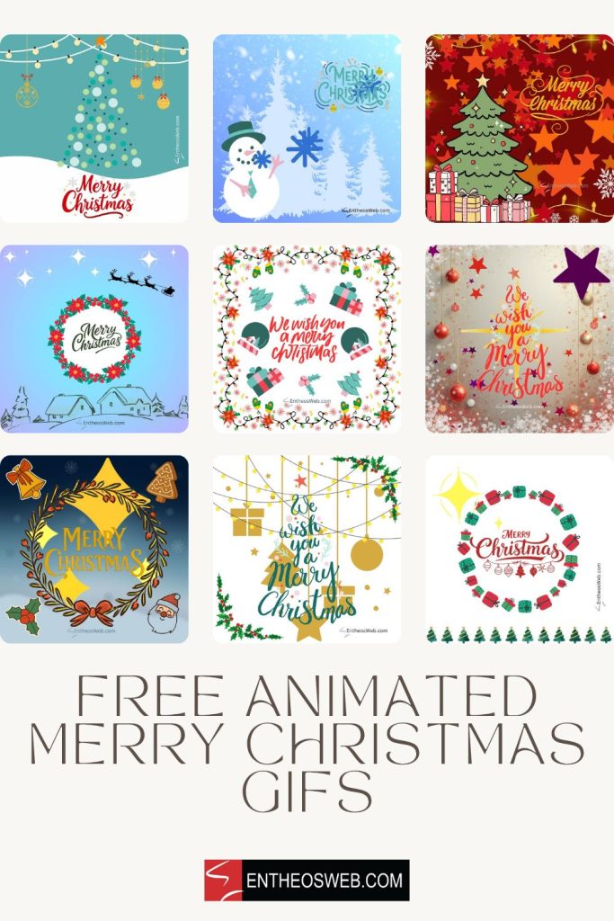 Free animatd christmas gifs pinterest pin