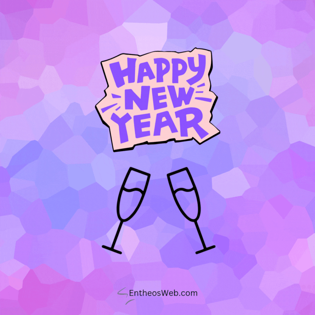 Happy new year animated gif