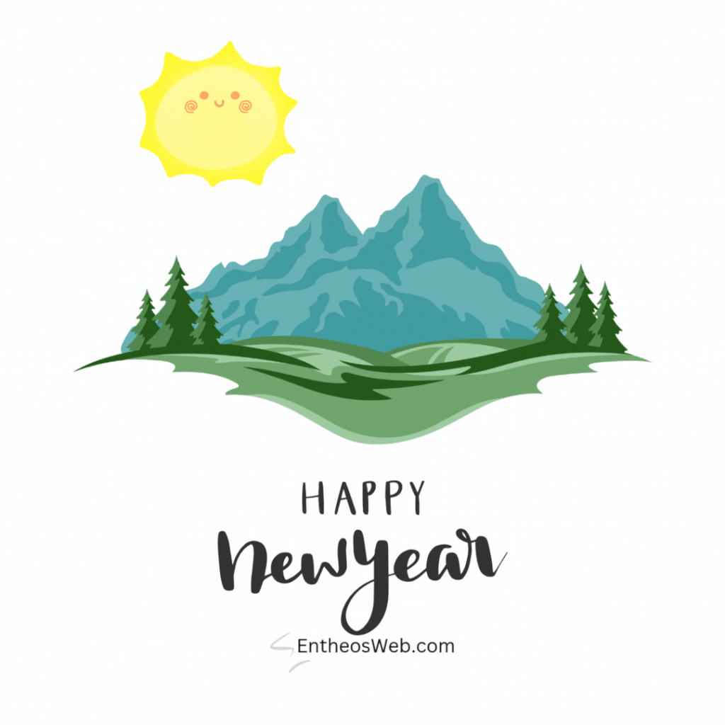 Happy new year animated gif