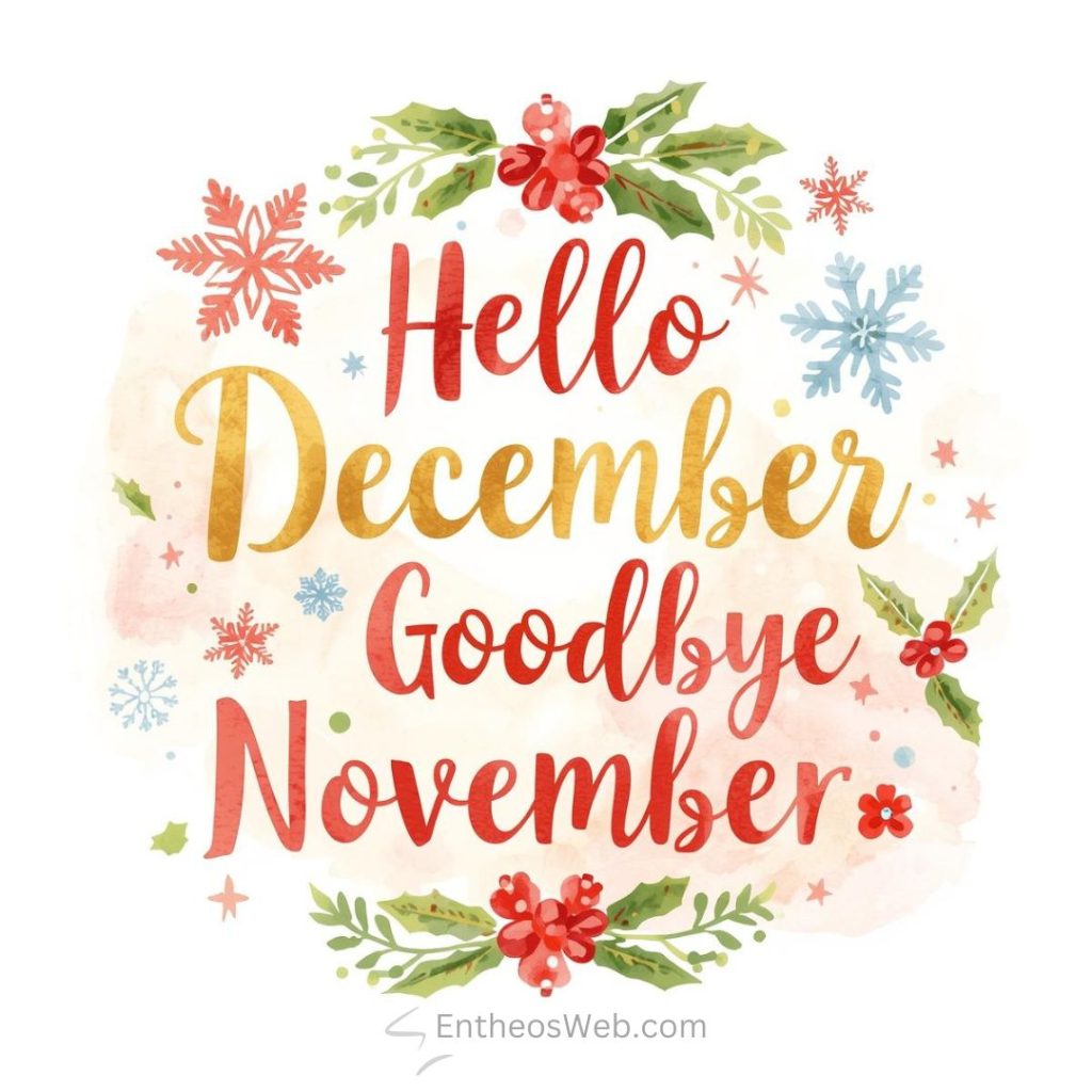 Hello December & Welcome December Images | EntheosWeb