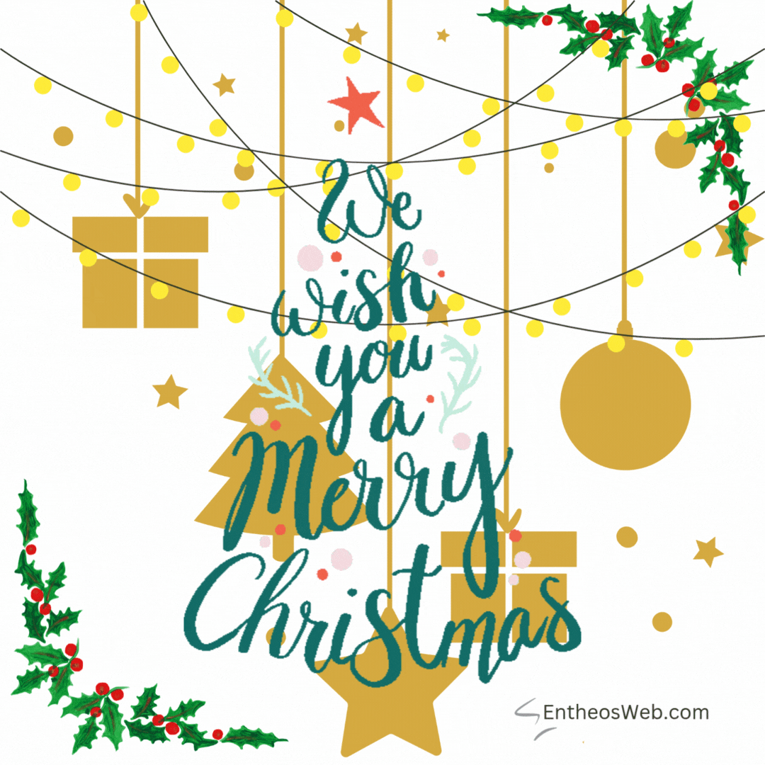 Merry Christmas 5 | Free Animated Merry Christmas Gif Mp4 with Music | Entheosweb We wish you a merry christmas