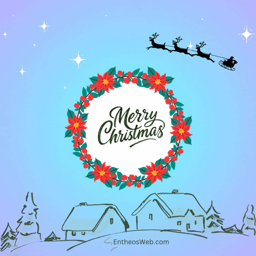 Merry Christmas 7 | Free Animated Merry Christmas Gif Mp4 with Music | Entheosweb Merry christmas