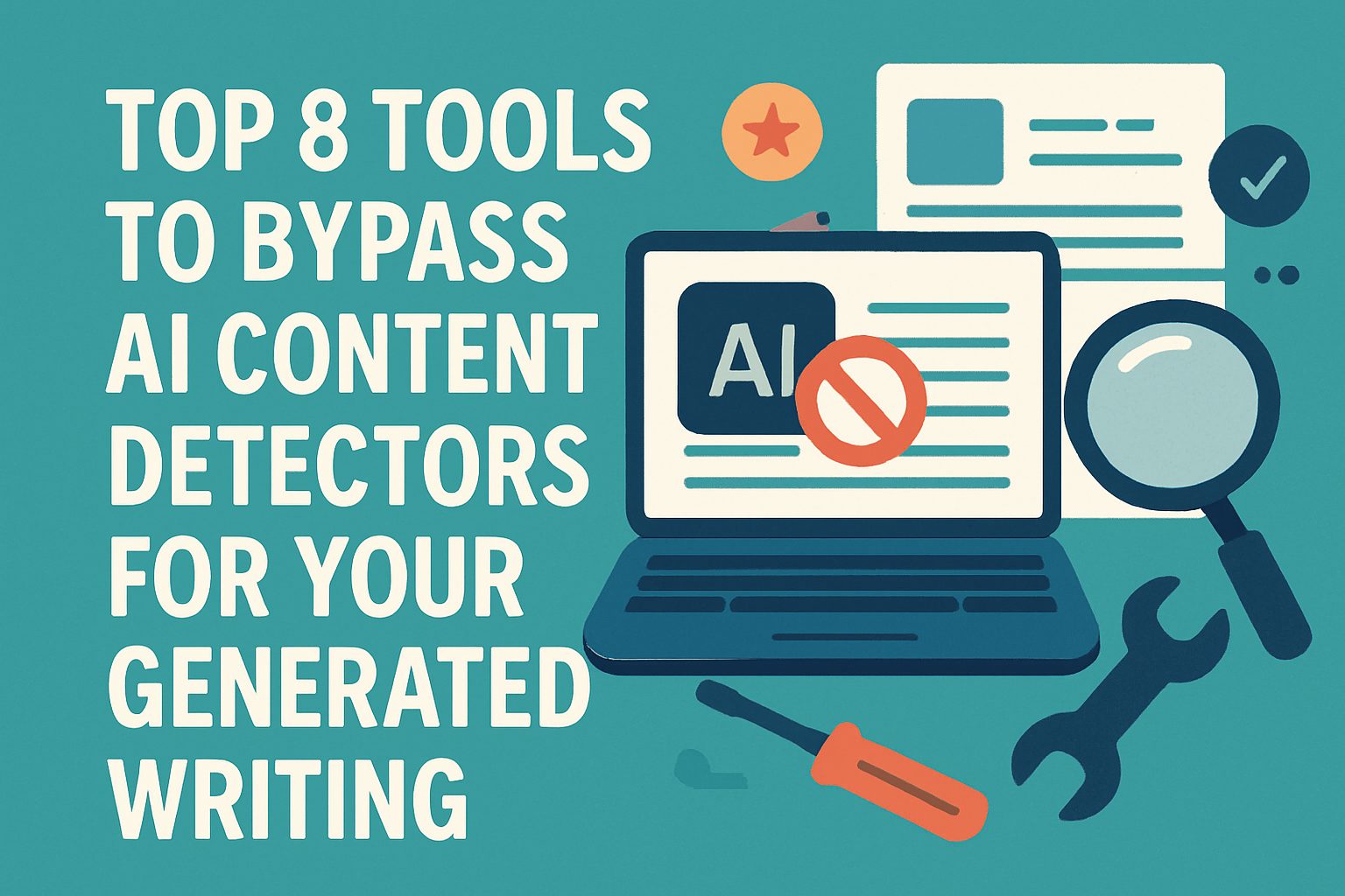 Top 8 tools to bypass ai content detectors for your generated writing top 8 tools to bypass ai content detectors for your generated writing