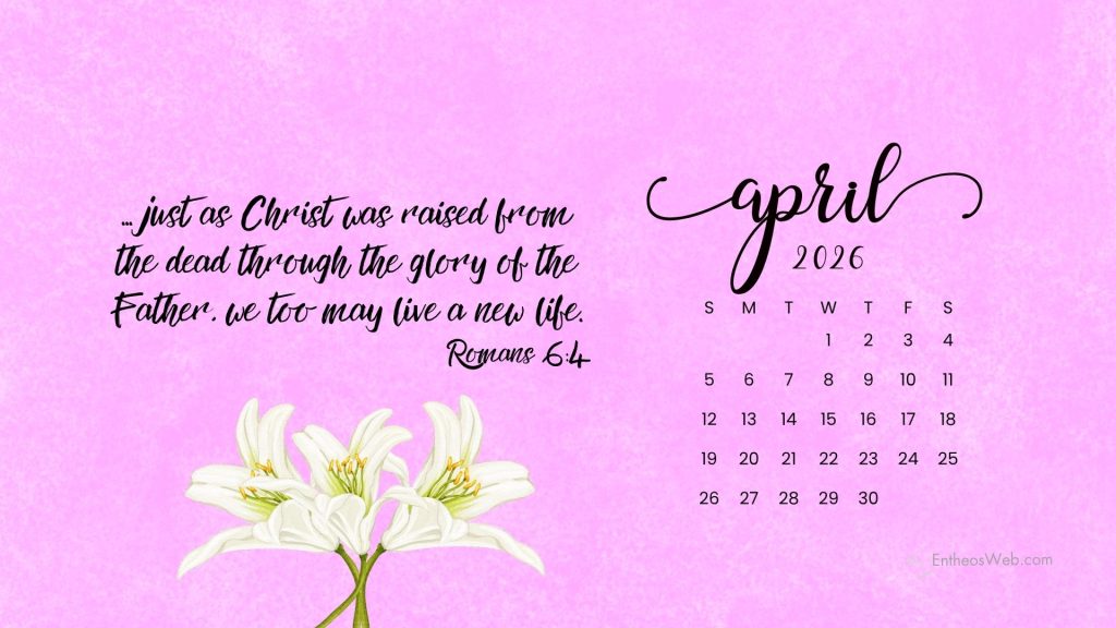 April 2026 desktop wallpaper day new life