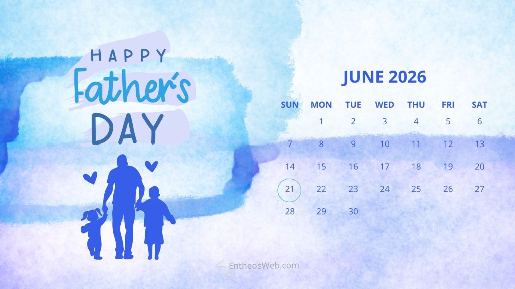 Happy fathers day june 2026 desktop wallpaper