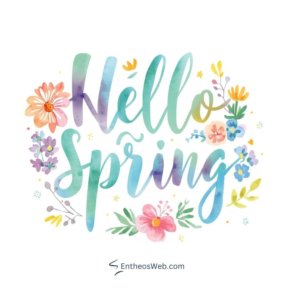 Hello spring pastel
